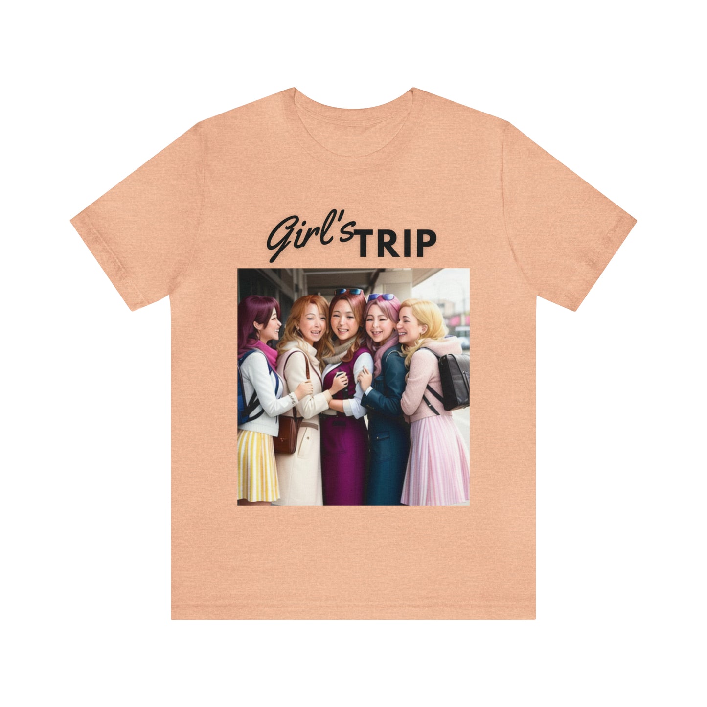 "Girl's Trip" Jersey Short Sleeve Tee