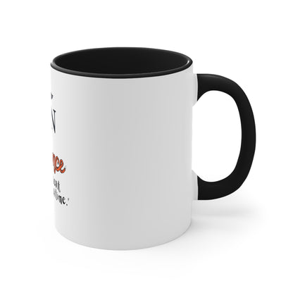 RN Makes a Difference -Accent Coffee Mug, 11oz