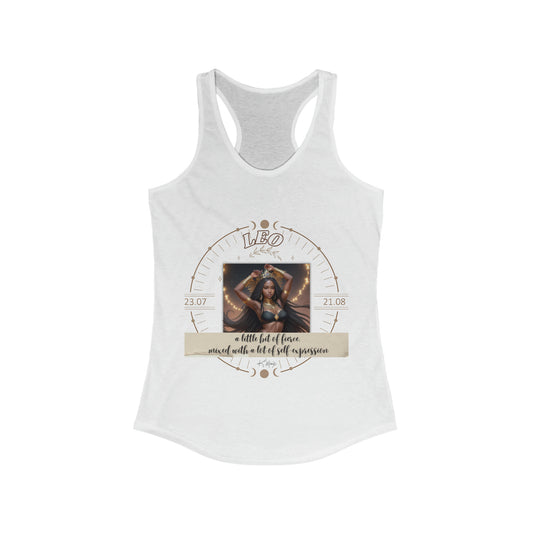 "LEO" Women's Ideal Racerback Tank