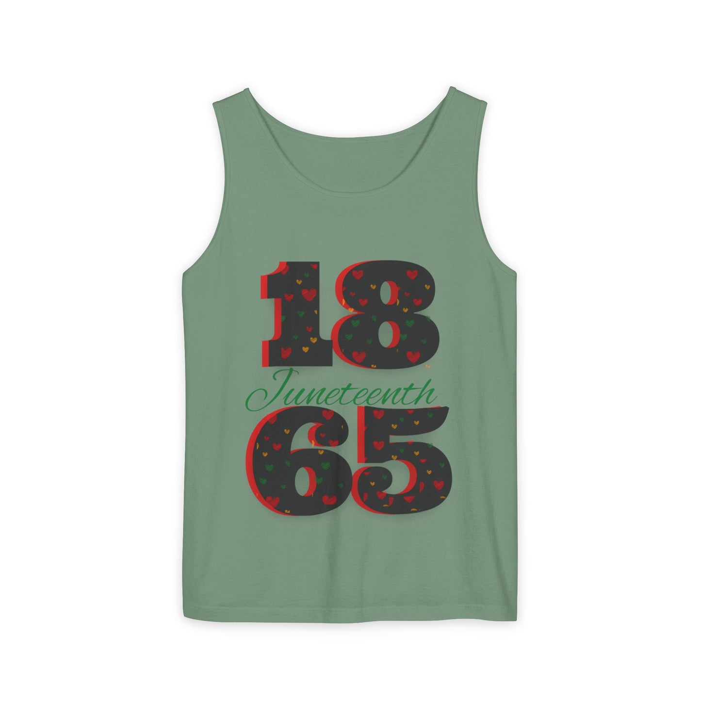 Juneteenth 1865 Tank Top – Black History Celebration Sleeveless Tee