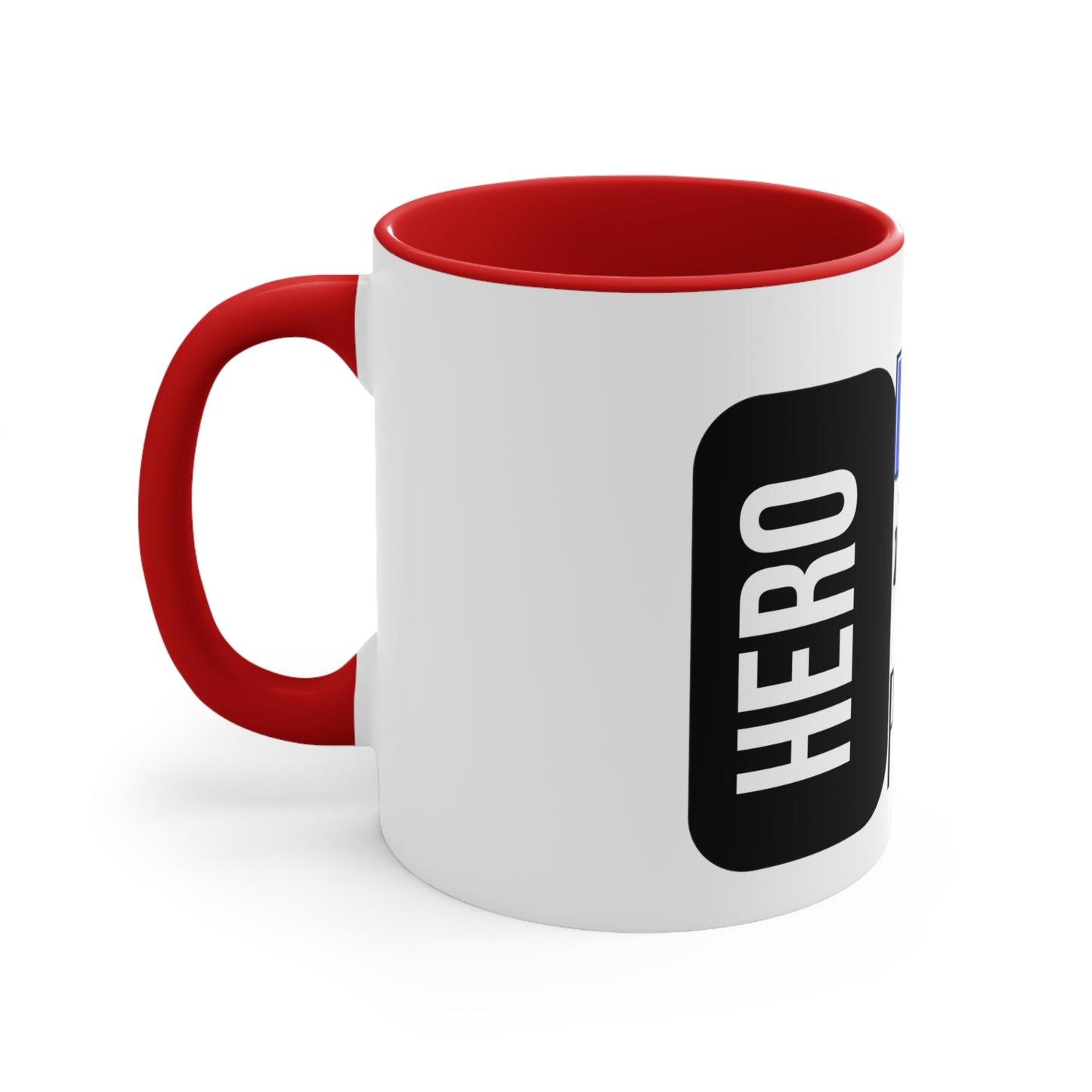 "Hero" Accent Coffee Mug, for him