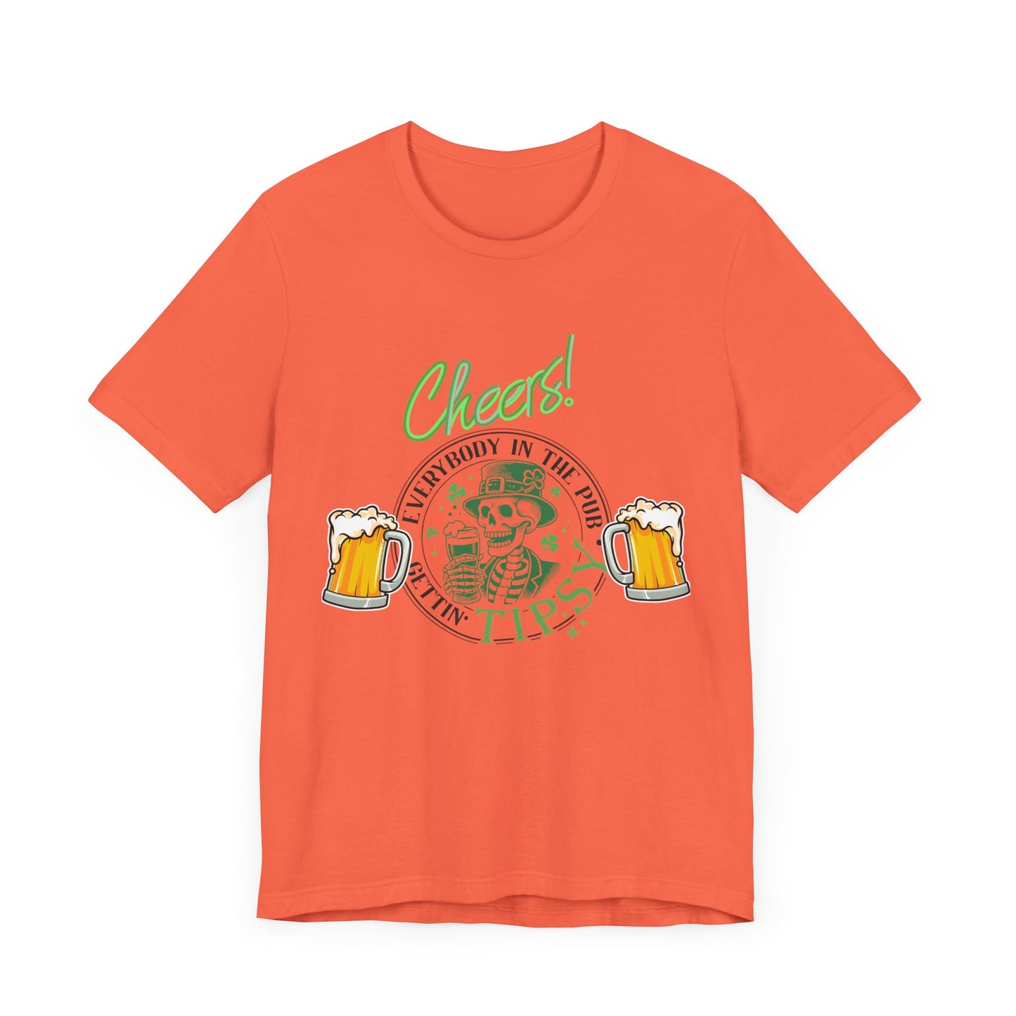 Cheers! St. Patrick’s Day Party T-Shirt – Funny Irish Pub Drinking Tee