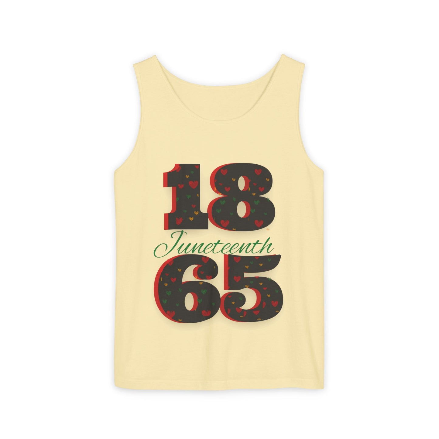Juneteenth 1865 Tank Top – Black History Celebration Sleeveless Tee