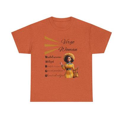 Virgo Woman Heavy Cotton Tee