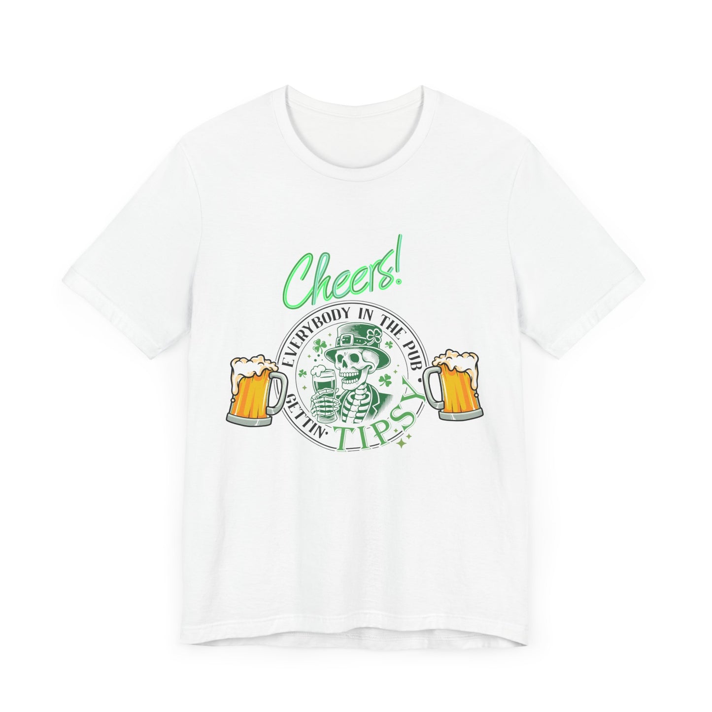 Cheers! St. Patrick’s Day Party T-Shirt – Funny Irish Pub Drinking Tee