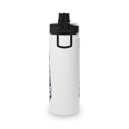 Family Trip Stainless Steel Water Bottle, Sports Lid