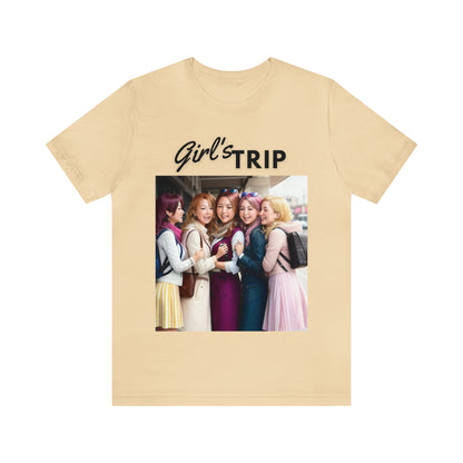 "Girl's Trip" Jersey Short Sleeve Tee