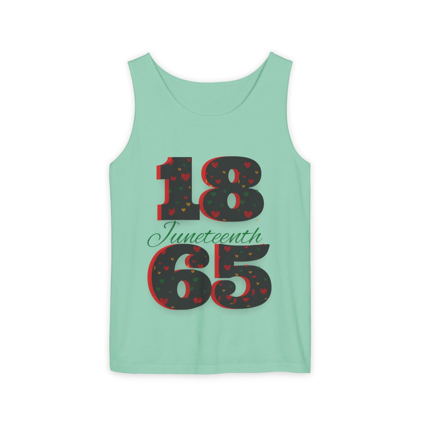 Juneteenth 1865 Tank Top – Black History Celebration Sleeveless Tee