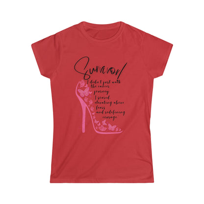 Women's Survivor Softstyle Breast Cancer Tee