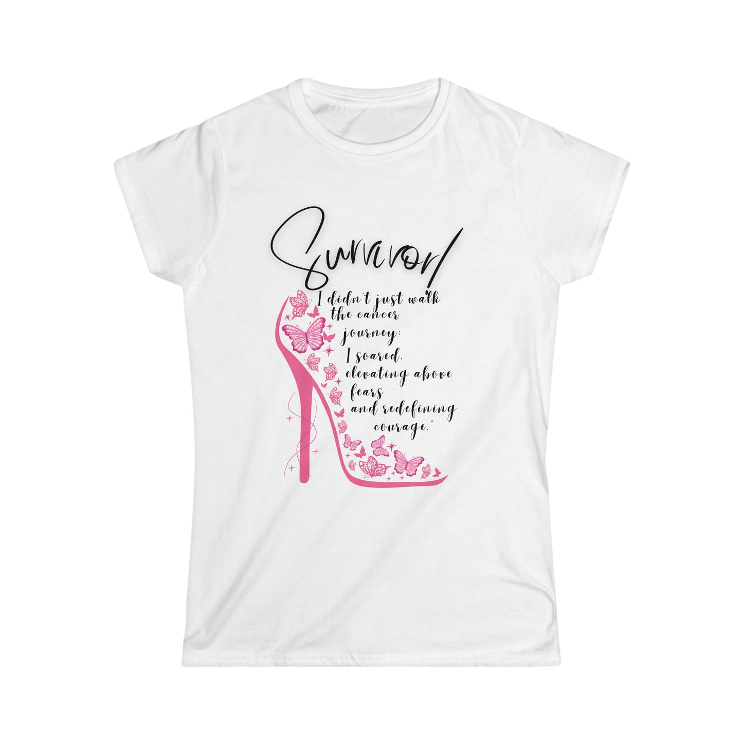 Women's Survivor Softstyle Breast Cancer Tee