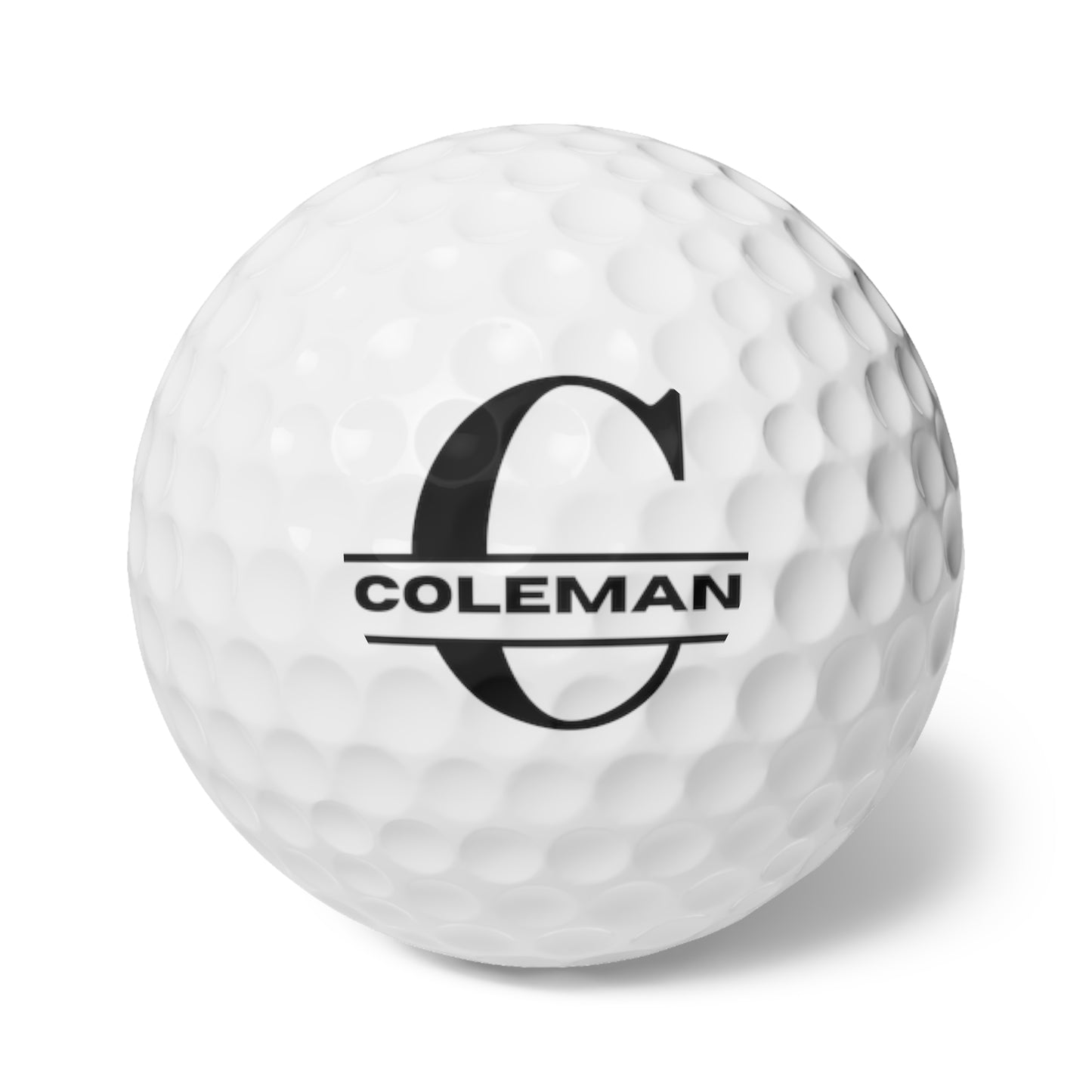 Custom Golf Balls with Logo, Name, or Message – Personalized Gifts for Golfers (6pcs)