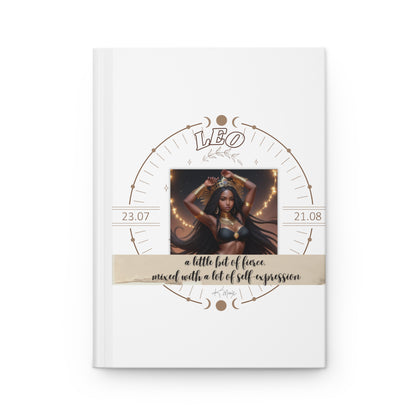 "LEO" Hardcover Journal Matte