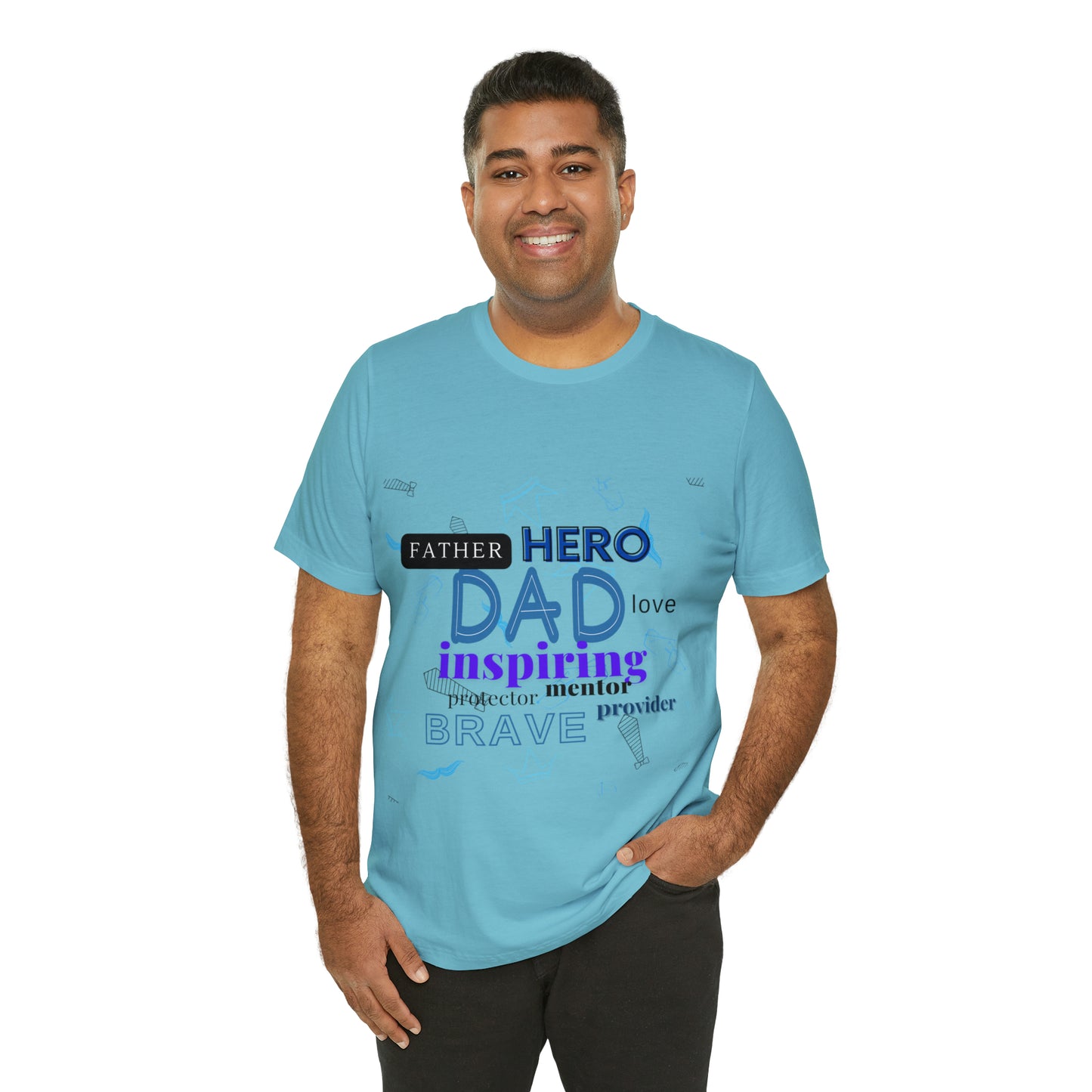 The best dad ever Short Sleeve Tee