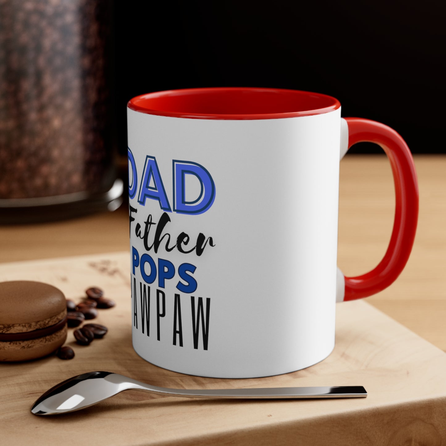 "Hero" Accent Coffee Mug, for him