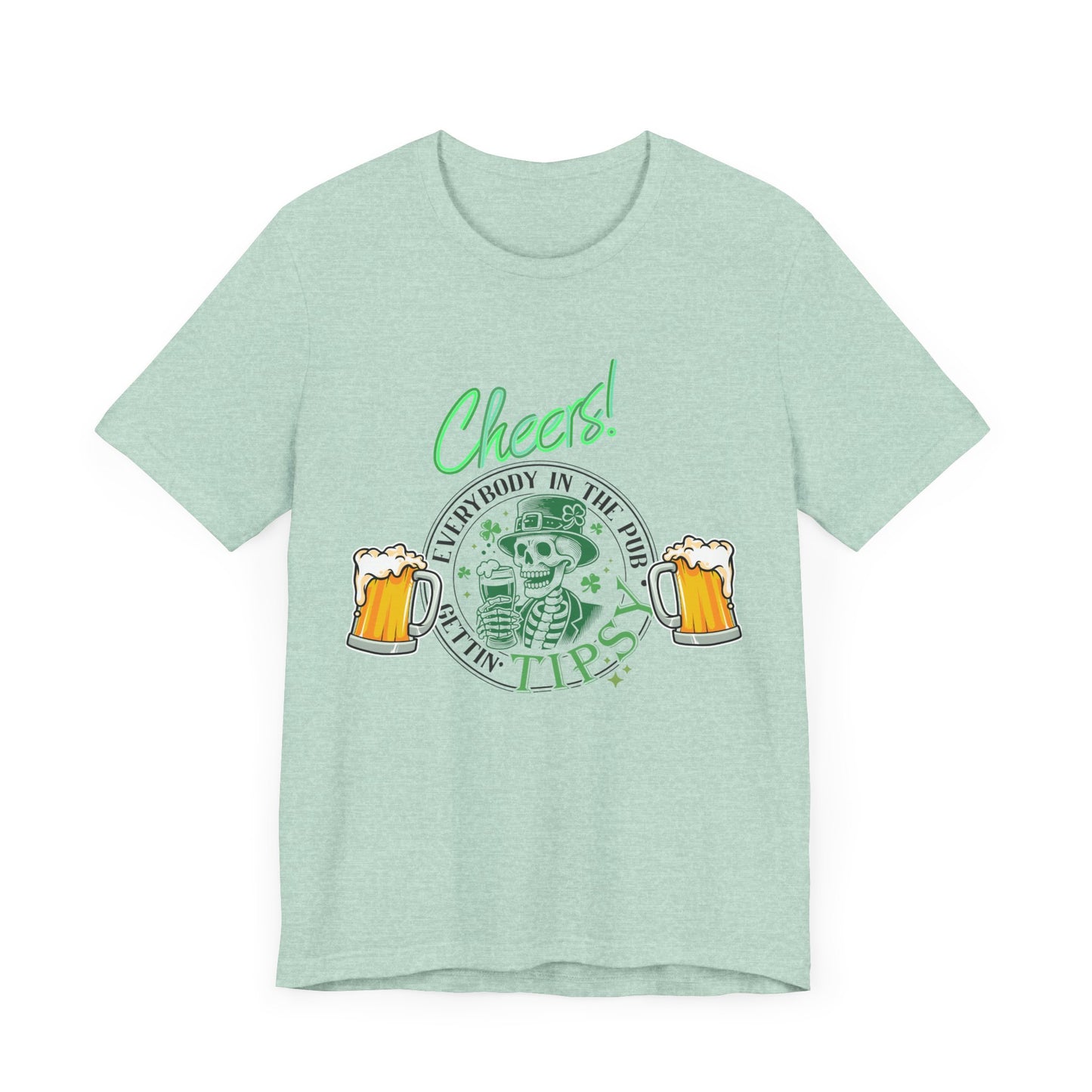 Cheers! St. Patrick’s Day Party T-Shirt – Funny Irish Pub Drinking Tee