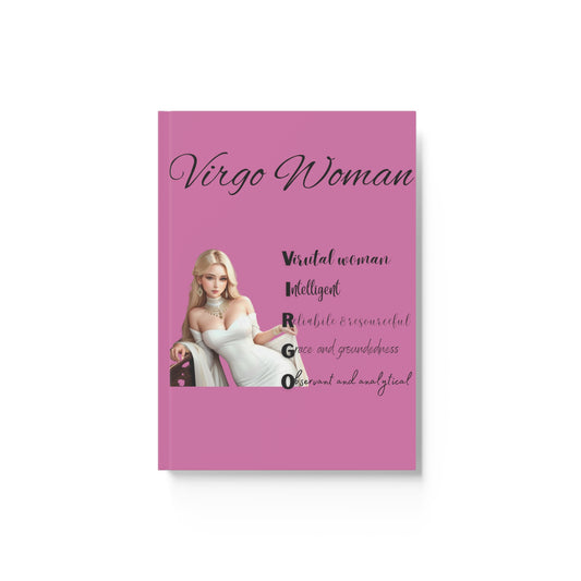 Virgo Woman: Hard Backed Journal