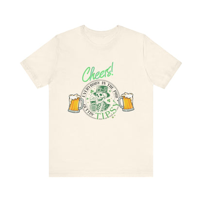 Cheers! St. Patrick’s Day Party T-Shirt – Funny Irish Pub Drinking Tee