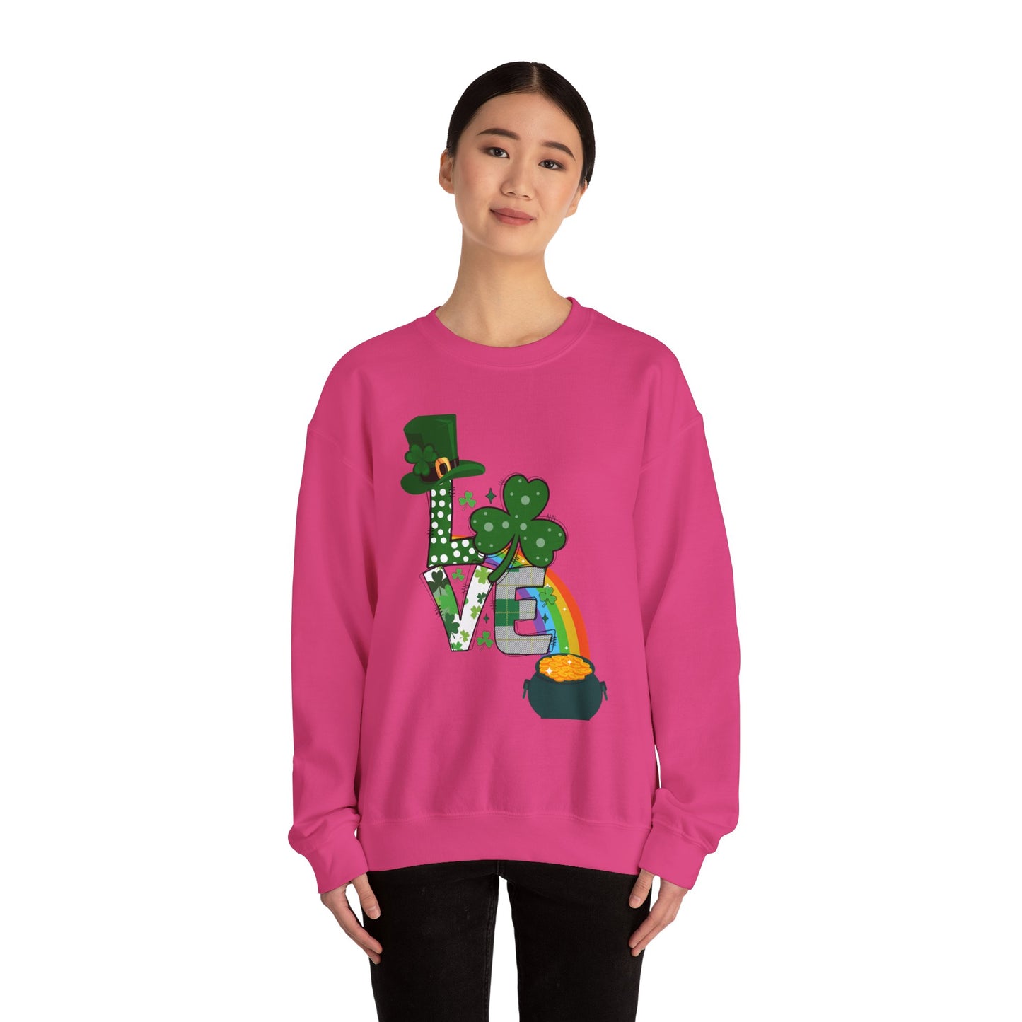 St. Patrick's Day Love Crewneck Sweatshirt