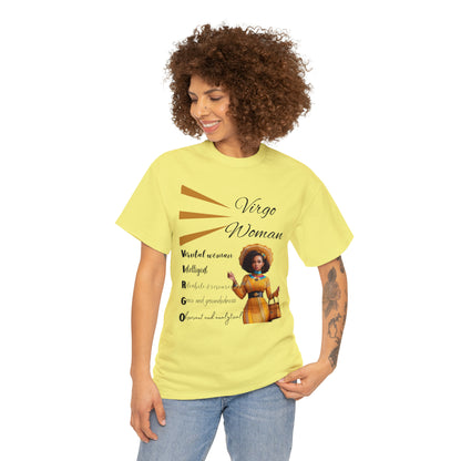 Virgo Woman Heavy Cotton Tee