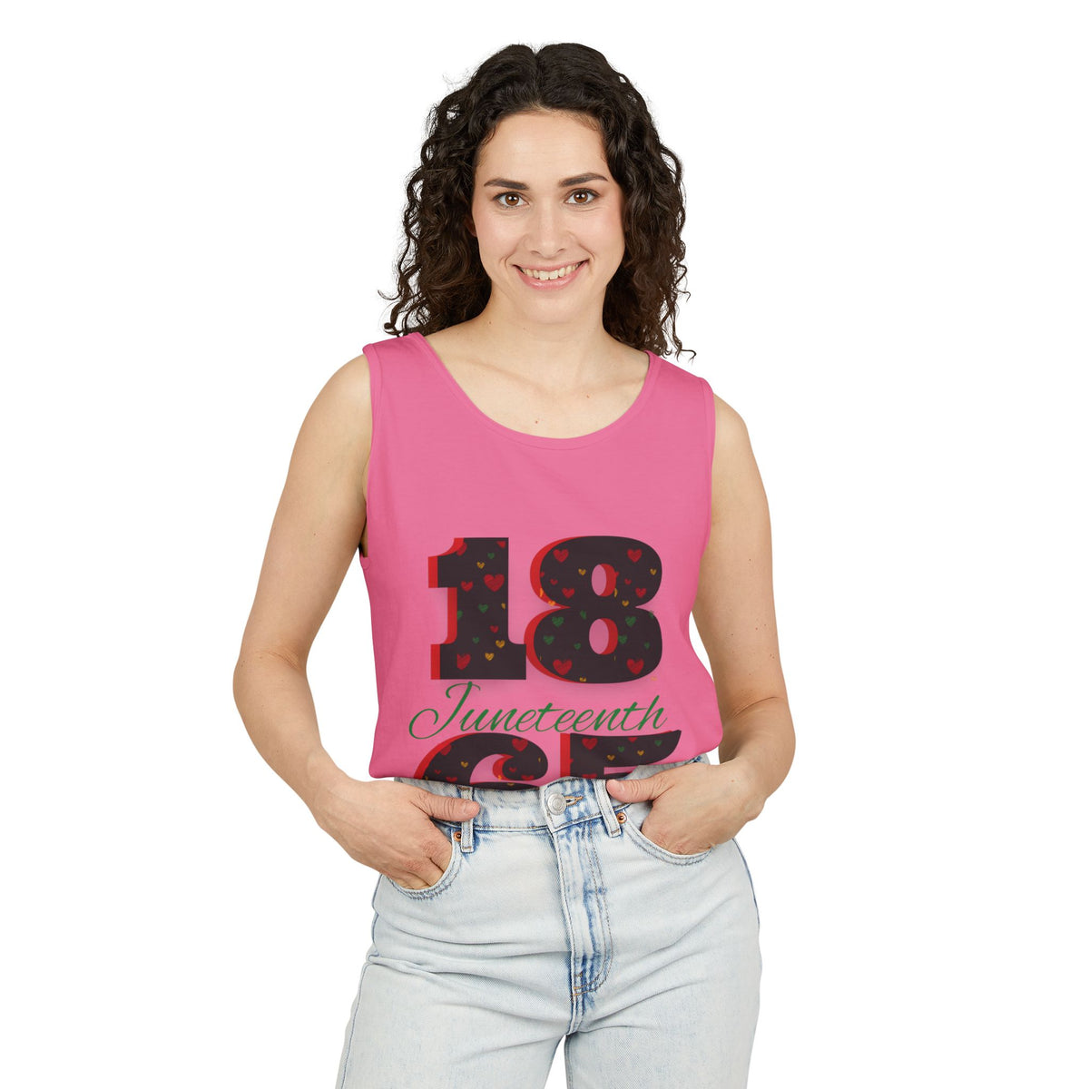 Juneteenth 1865 Tank Top – Black History Celebration Sleeveless Tee