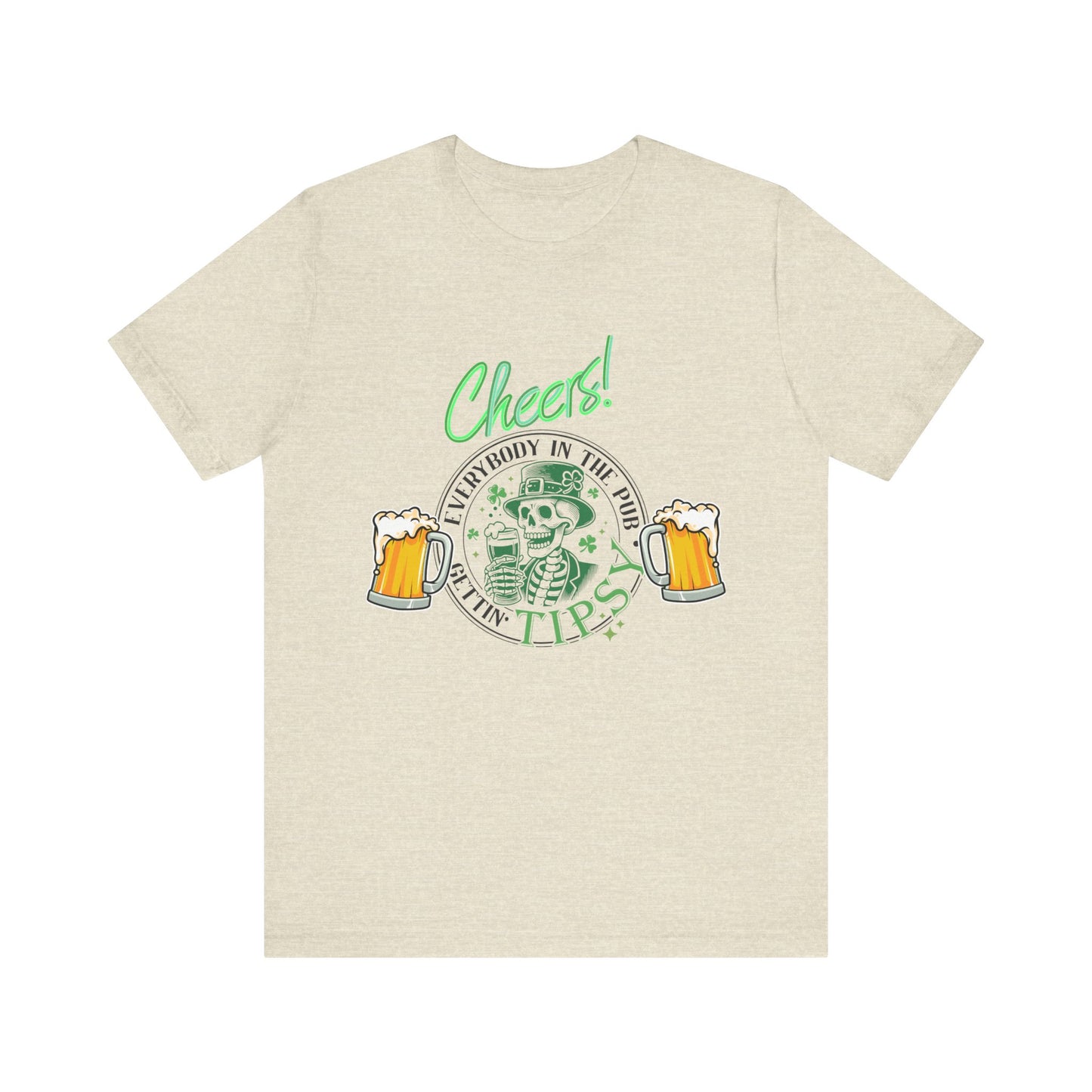 Cheers! St. Patrick’s Day Party T-Shirt – Funny Irish Pub Drinking Tee