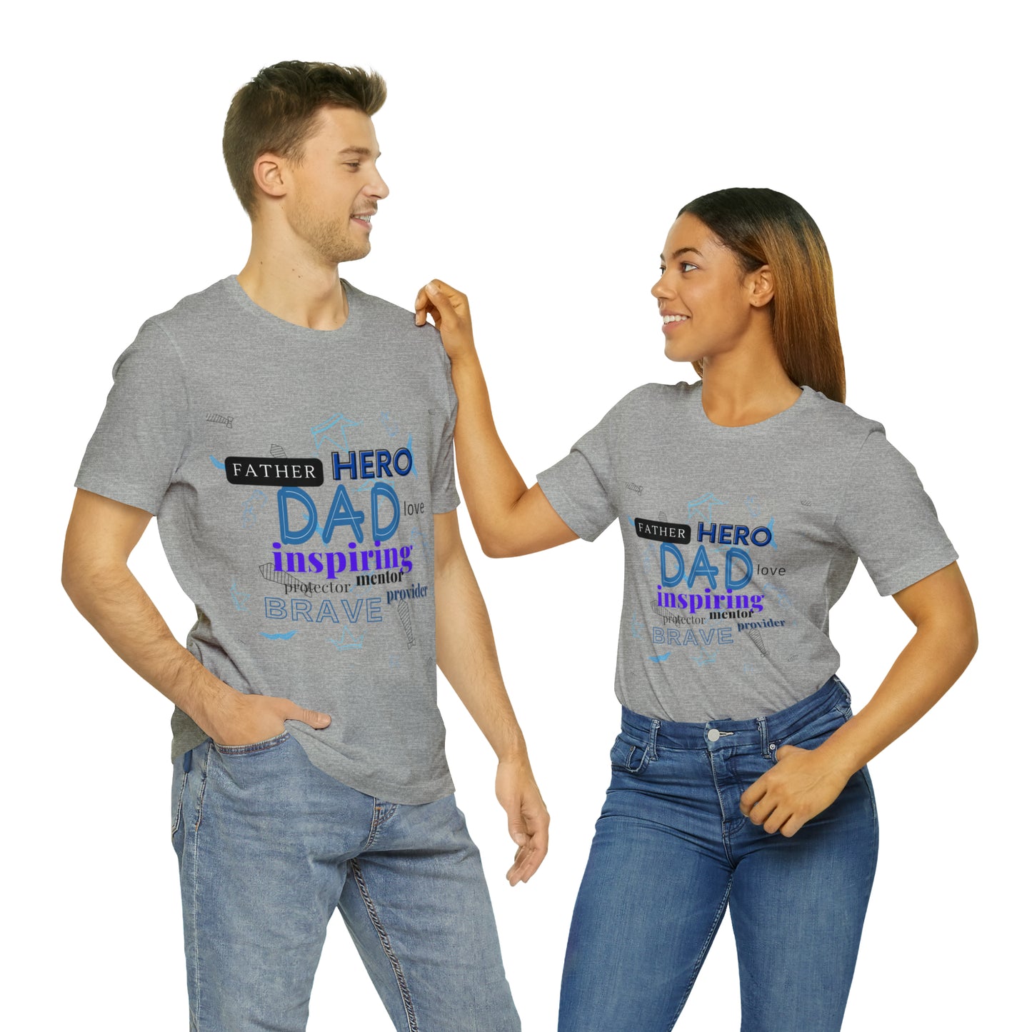 The best dad ever Short Sleeve Tee