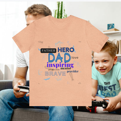 The best dad ever Short Sleeve Tee