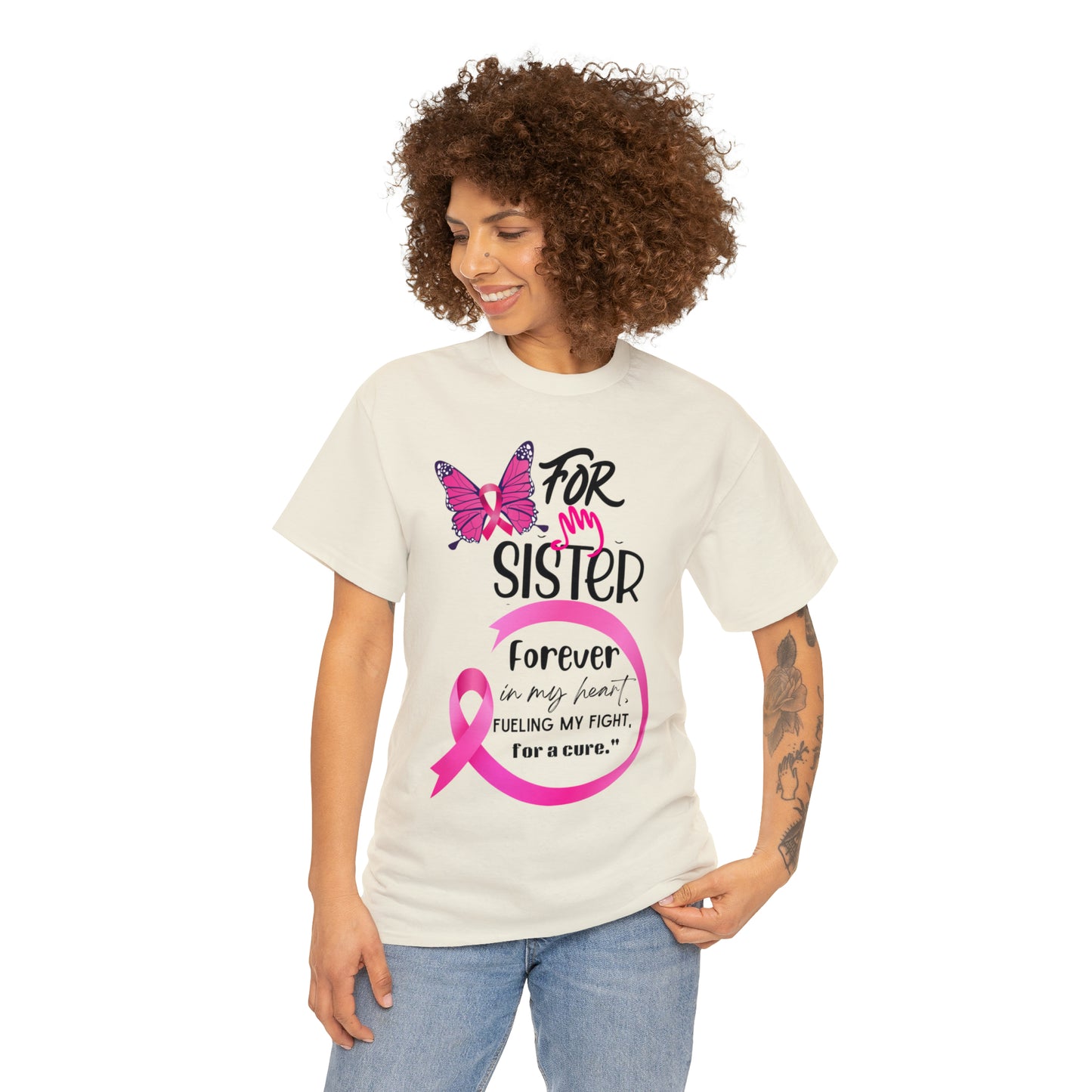 'For my Sister" Unisex Heavy Cotton Tee