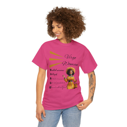 Virgo Woman Heavy Cotton Tee