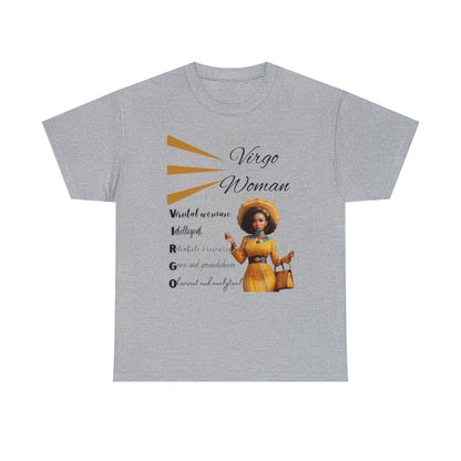 Virgo Woman Heavy Cotton Tee