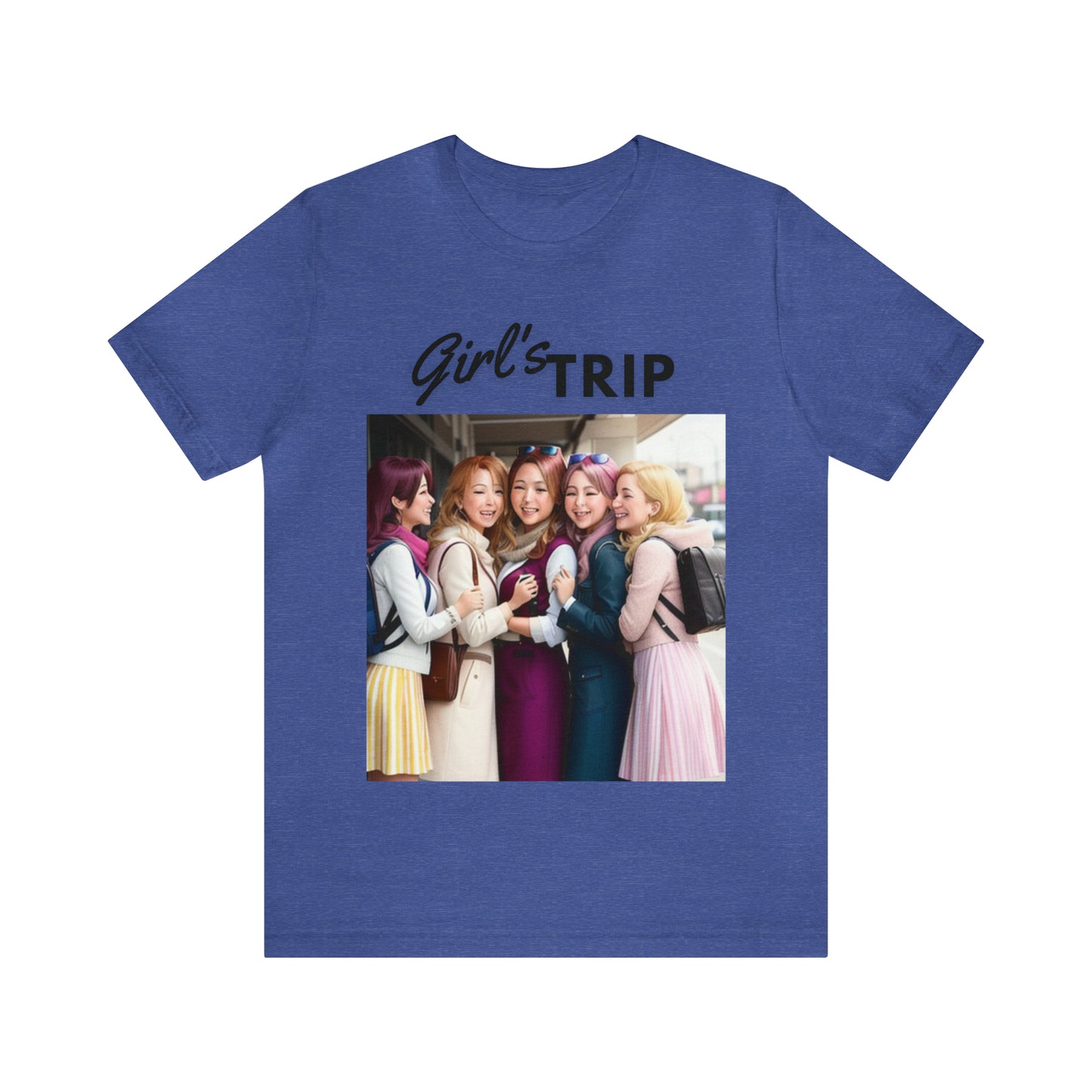 "Girl's Trip" Jersey Short Sleeve Tee