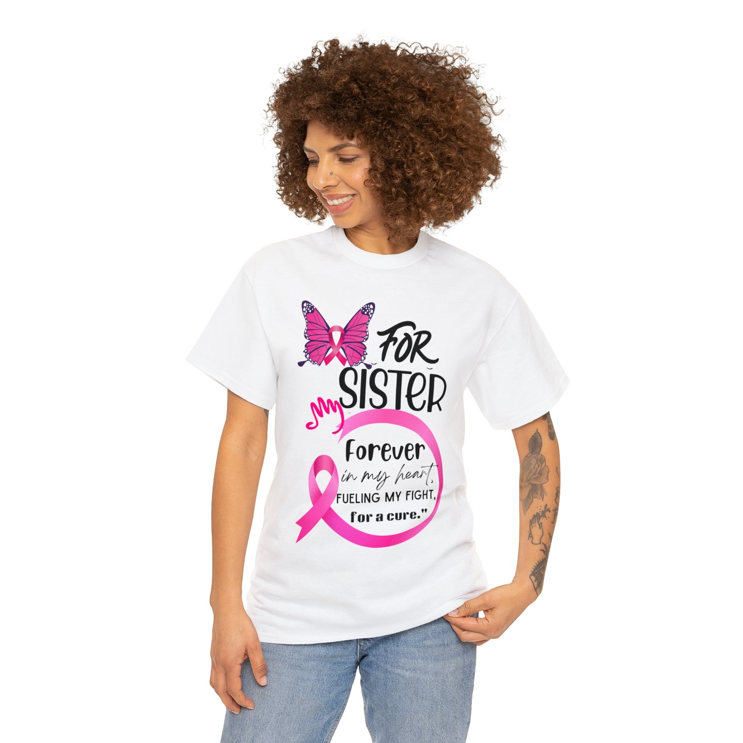 "For my Sister" Unisex Heavy Cotton Tee