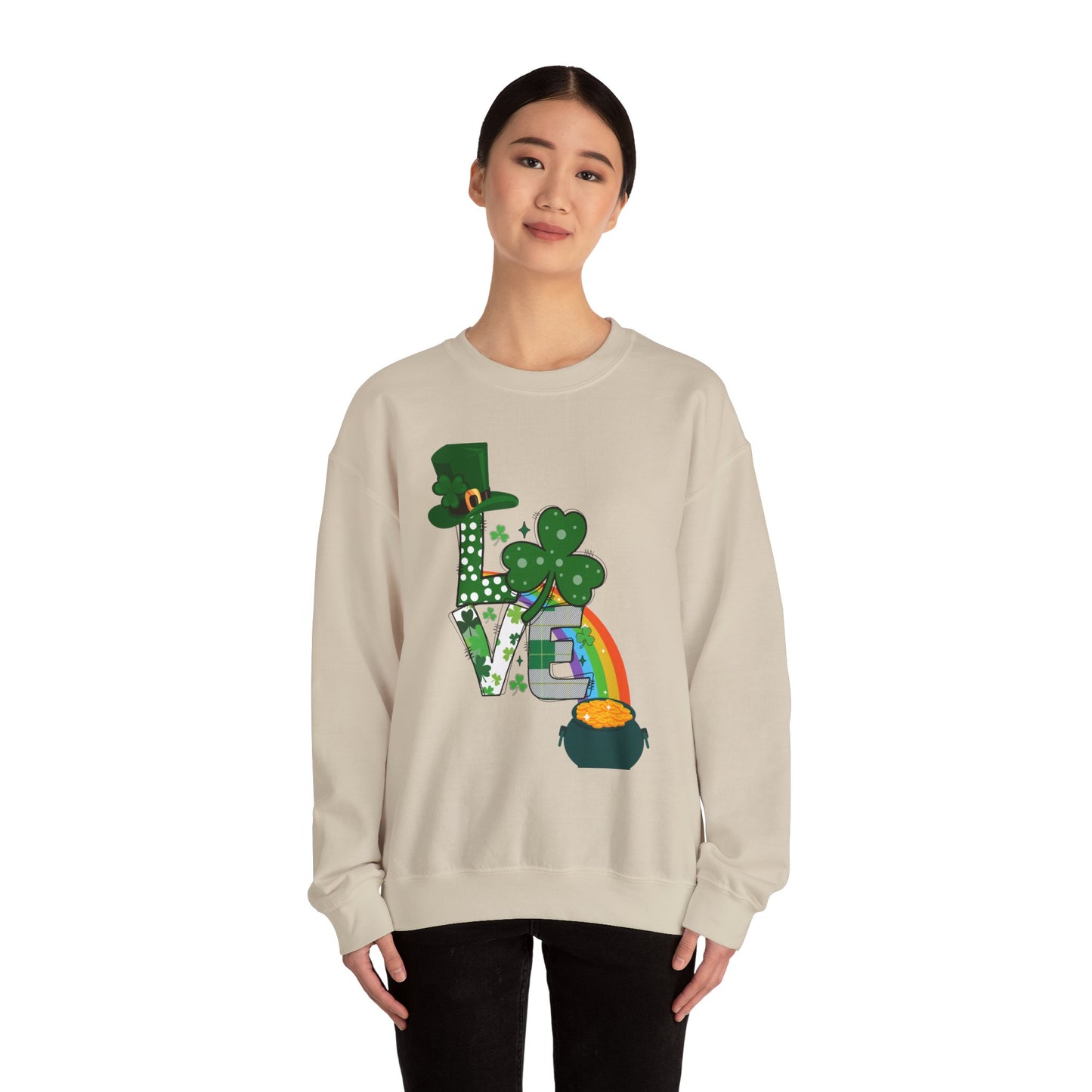 St. Patrick's Day Love Crewneck Sweatshirt