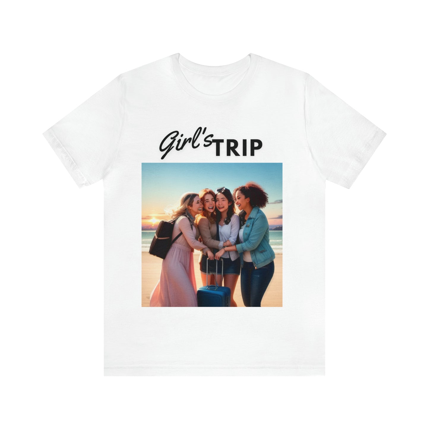 "Girl's Trip" Short Sleeve Tee