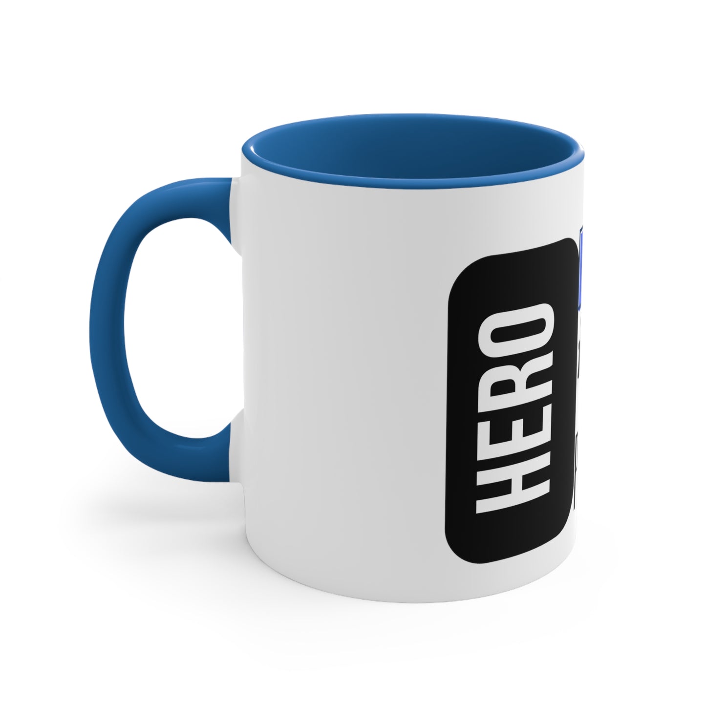 "Hero" Accent Coffee Mug, for him