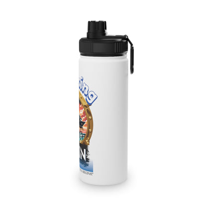 Family Cruise Stainless Steel Water Bottle, Sports Lid