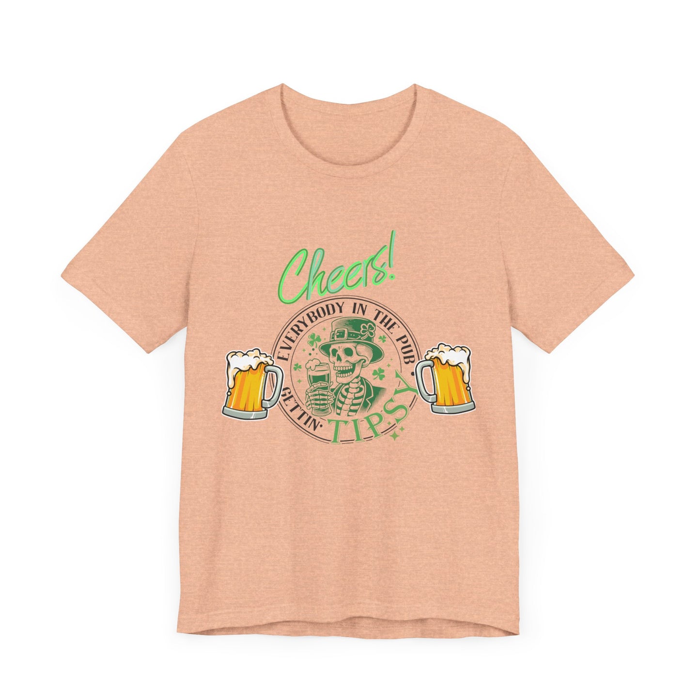 Cheers! St. Patrick’s Day Party T-Shirt – Funny Irish Pub Drinking Tee