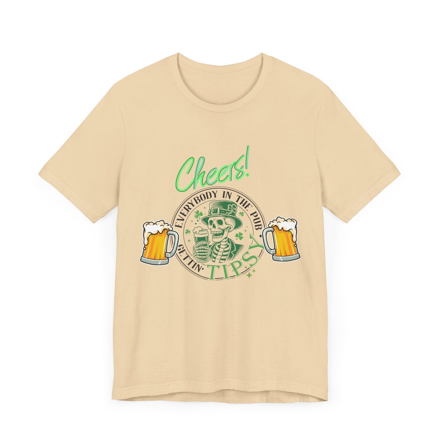 Cheers! St. Patrick’s Day Party T-Shirt – Funny Irish Pub Drinking Tee