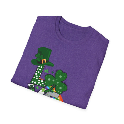 Festive St. Patrick’s Day LOVE T-Shirt – Lucky Shamrock & Pot of Gold Design 🍀🌈