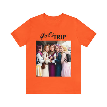 "Girl's Trip" Jersey Short Sleeve Tee