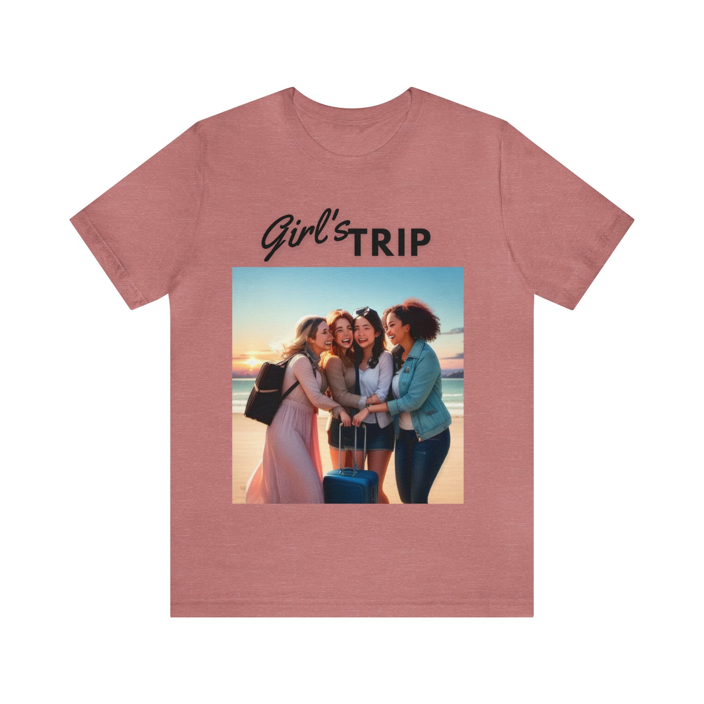 "Girl's Trip" Short Sleeve Tee