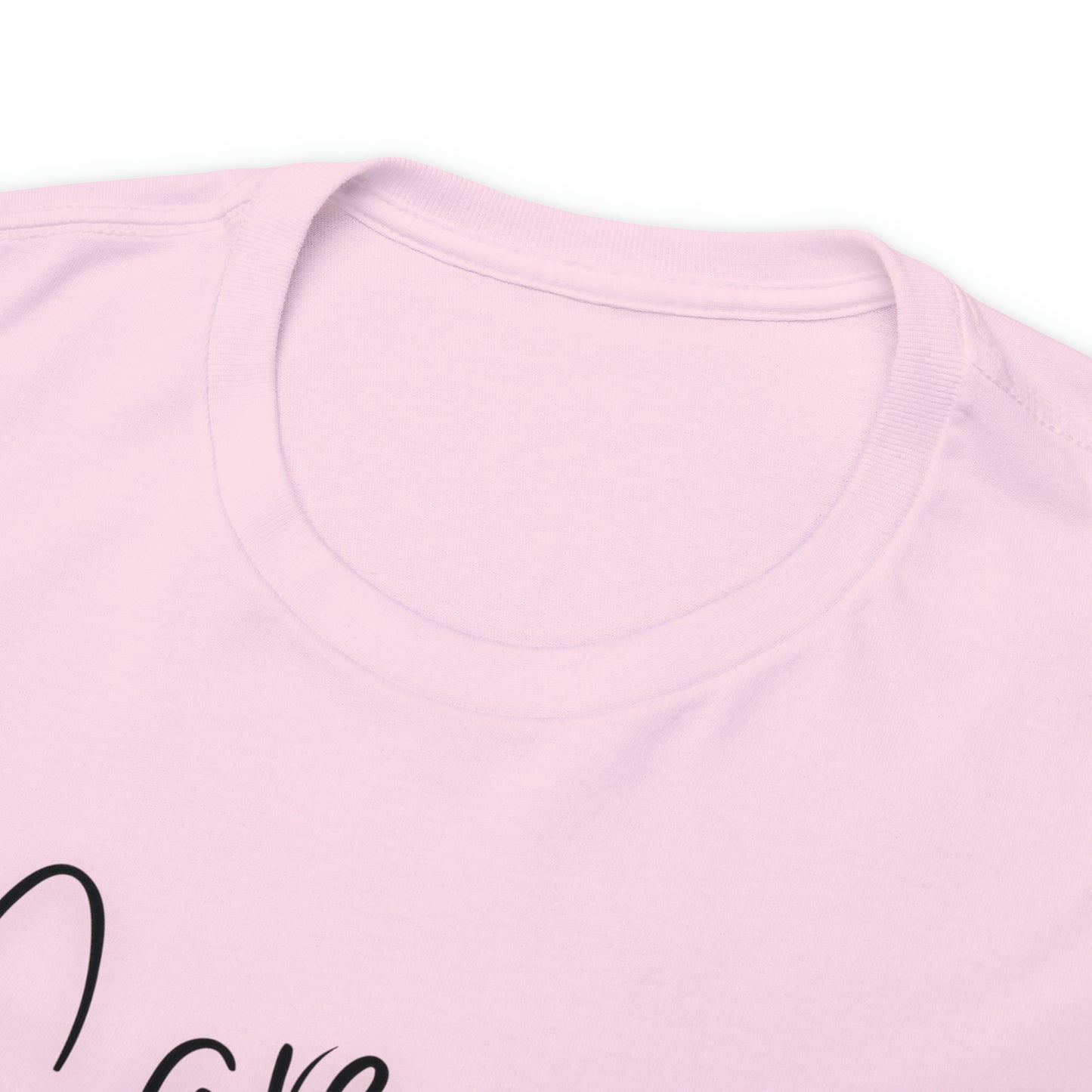 Caregiver Breast Cancer Awareness Unisex Heavy Cotton Tee