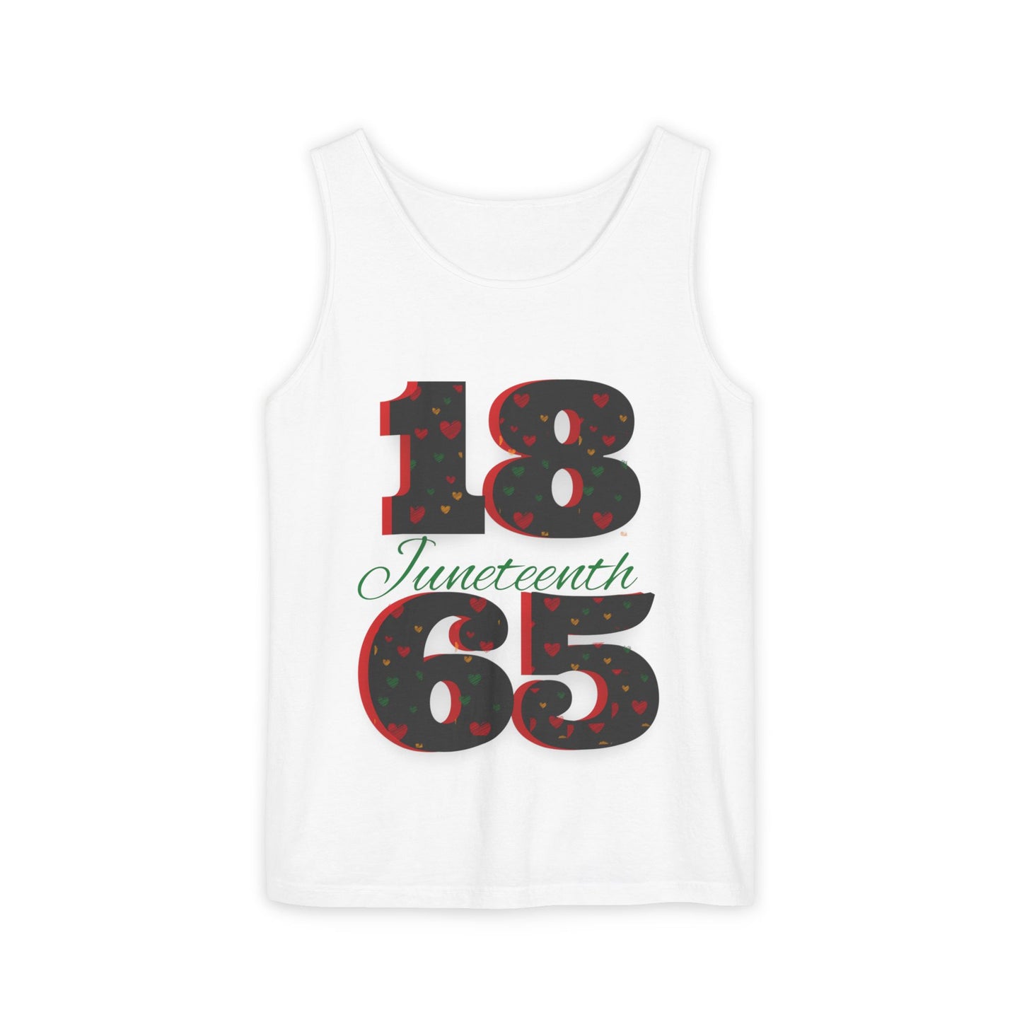Juneteenth 1865 Tank Top – Black History Celebration Sleeveless Tee