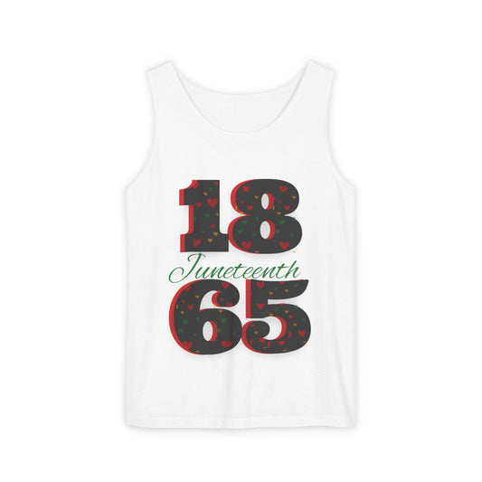 Juneteenth 1865 Tank Top – Black History Celebration Sleeveless Tee