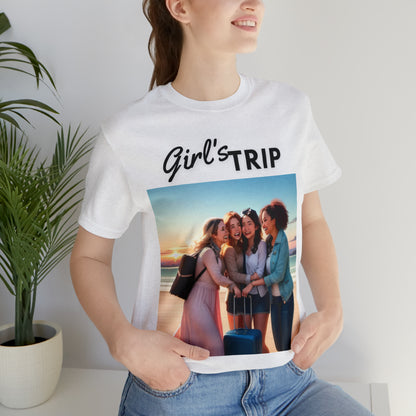 "Girl's Trip" Short Sleeve Tee