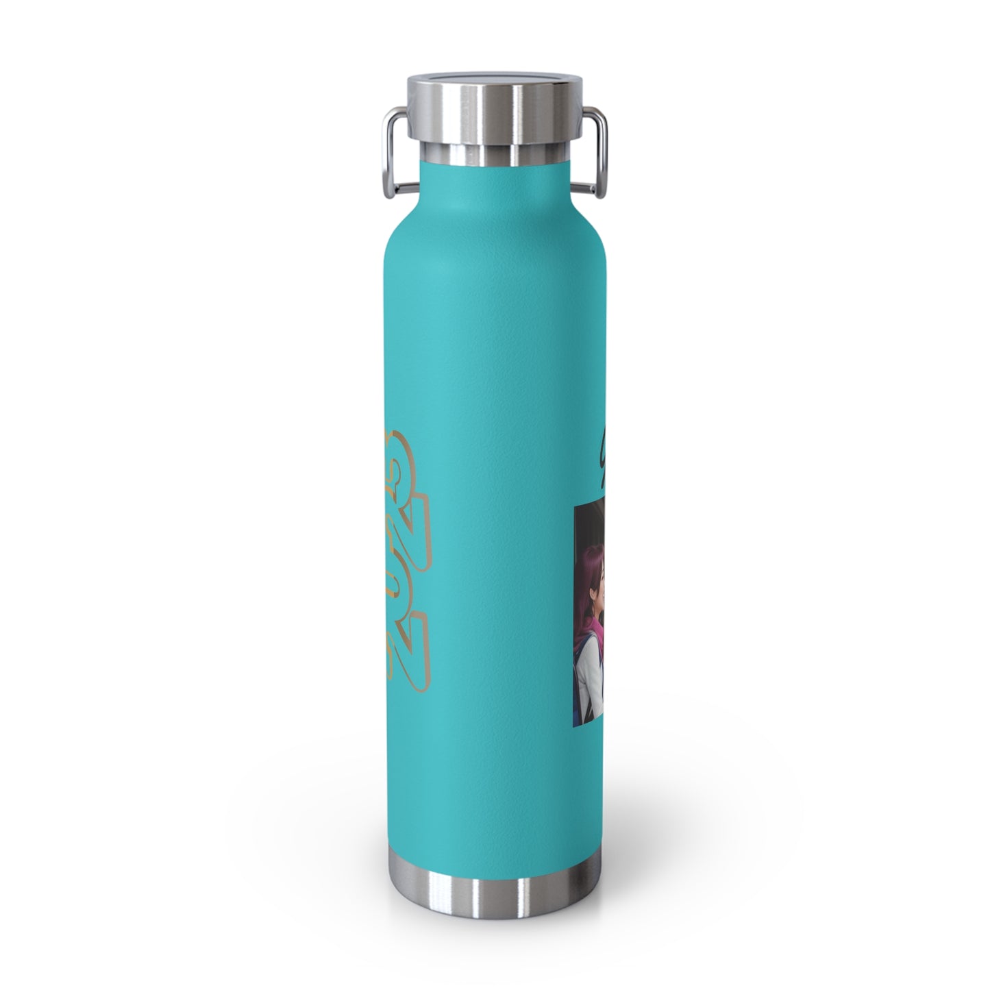 "Girl's Trip" Copper Vacuum Insulated Bottle, 22oz