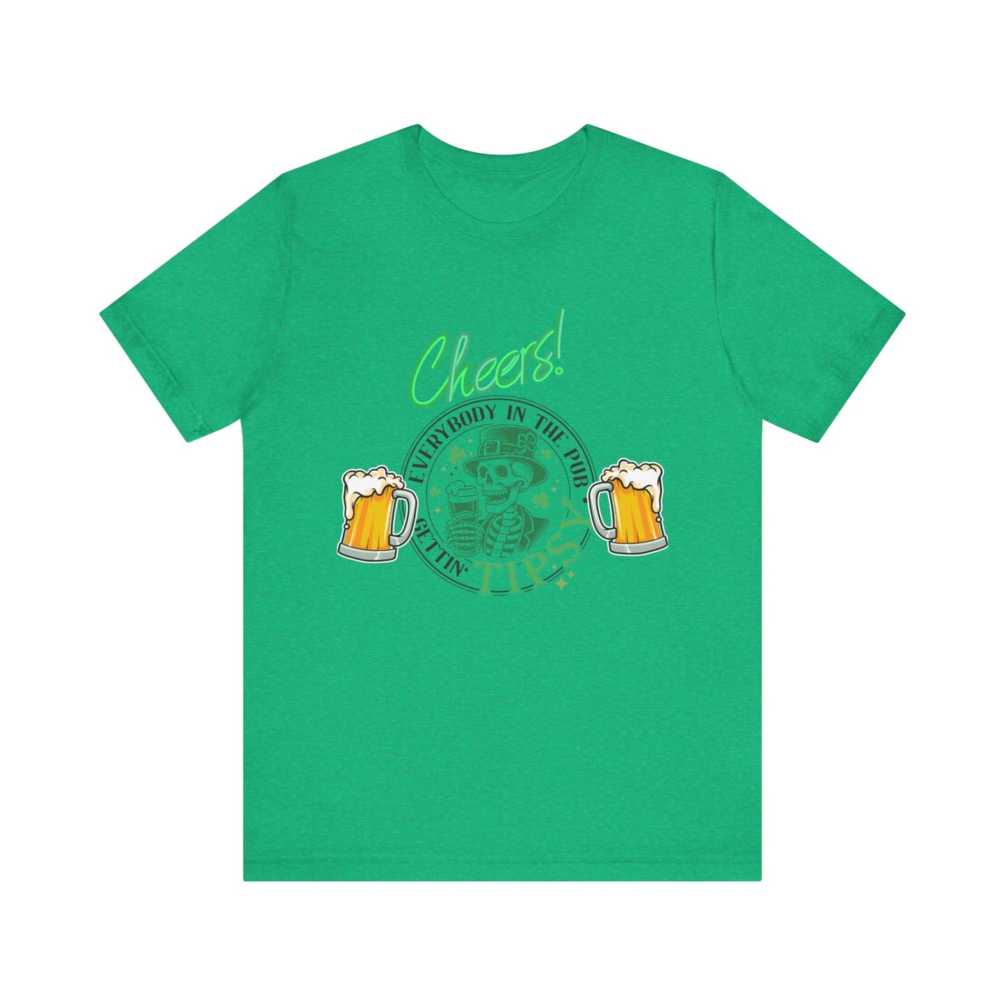 Cheers! St. Patrick’s Day Party T-Shirt – Funny Irish Pub Drinking Tee