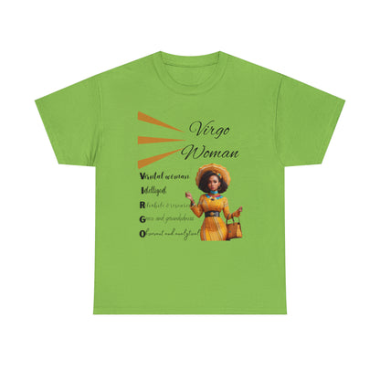 Virgo Woman Heavy Cotton Tee