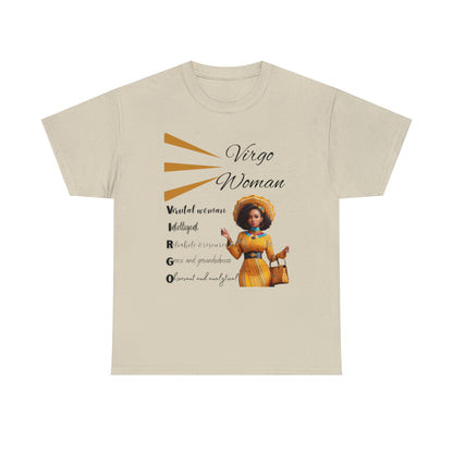 Virgo Woman Heavy Cotton Tee