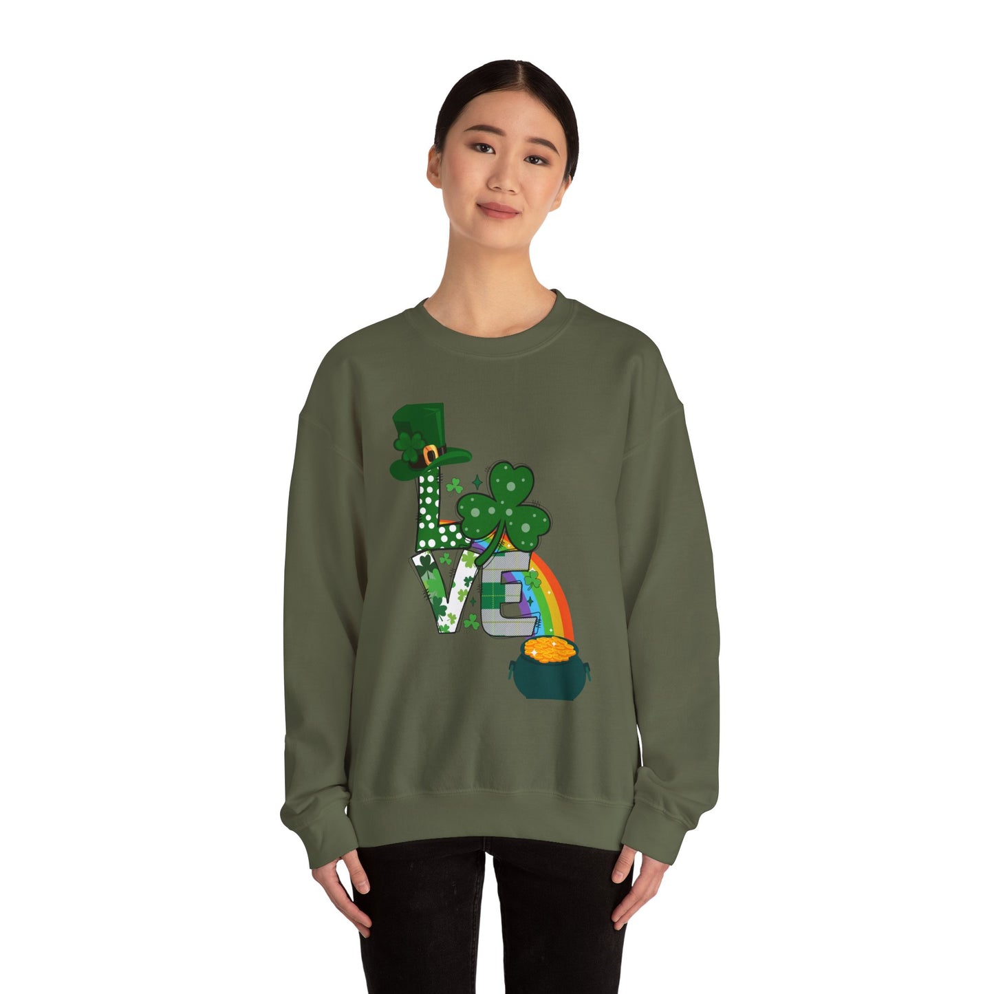 St. Patrick's Day Love Crewneck Sweatshirt